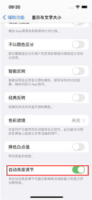 安定苹果15维修店分享iPhone 15 Pro系列屏幕亮度 